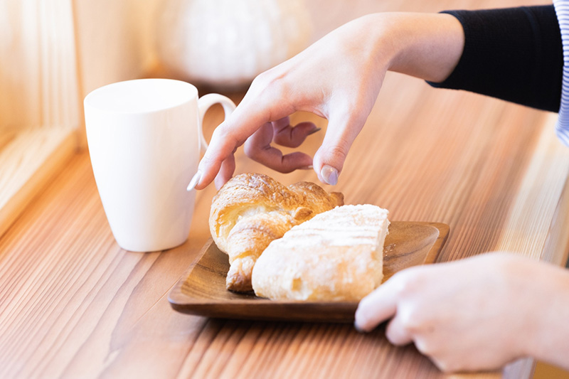 イートインスペースでお召し上がりいただけます